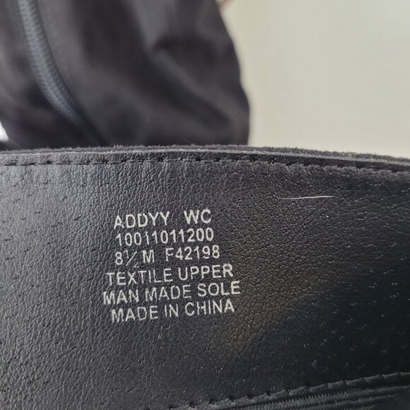 NEW Style & Co Addyy Womens 8.5 High Boots Wide Calf Textile Upper 6CT - Picture 8 of 11